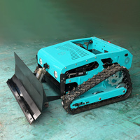 Livraison Gratuite CE EPA 550mm Tondeuse à Gazon RC à Essence Télécommandée Sans Fil sur Chenilles pour la Coupe de l'Herbe