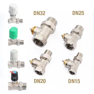 DN15 DN20 DN25 Dn32 워터 밸브 전기 라디에이터 HVAC 열 액추에이터 밸브