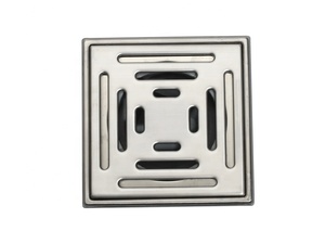 Drain de sol carré pour salle de bain et balcon en PVC anti-insectes, anti-odeurs, désodorisant, 150*150 mm, avec couvercle en acier inoxydable SS304 - Product Image 4