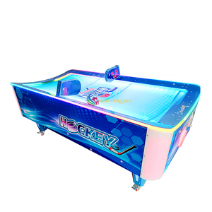 Máquina de Hockey de Aire Comercial Personalizada para 2 Jugadores, Operada con Monedas, Superficie de Metal/Fibra de Vidrio/Acrílico, 110V/220V, Juego de Arcade para Adultos - Product Image 1
