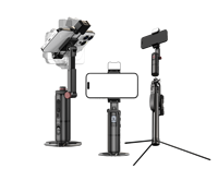 ADYSS A300 Support de suivi panoramique en direct de bureau 360 de haute qualité pour selfie sticks AI suivi automatique du visage