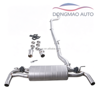 Kit de modification sonore réglable à double valve et simple tambour DM pour système d'échappement intermédiaire BMW Série 7 G11 G12 740Li 2017-2021