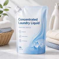 Lessive liquide écologique à marque privée, haute efficacité, détachant, nettoyage en profondeur, longue durée, parfum lavande