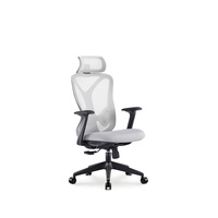 Chaise de bureau ergonomique JOHOOFURNITURE avec appui-tête, fabrication chinoise, chaise de bureau pour salle de conférence, coussin épais confortable