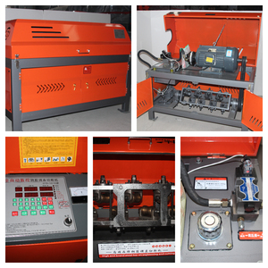 Direktverkauf ab Werk Automatische Motorgetriebene Metall-Richtmaschine für Stangen, Draht und Scheibenstahl Industrielle Richtmaschine - Product Image 6