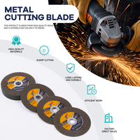 Disque abrasif pour meuleuse d'angle de 6 pouces 150*1.2*22.23mm T41-A/F60 Q4BF, disque de coupe à double renfort pour l'acier inoxydable et le fer