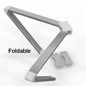 Lampe à ongles UV LED à séchage rapide avec écran LCD, en alliage d'aluminium argenté, <span class=keywords><strong>table</strong></span> rectangulaire doublement pliable pour le durcissement du vernis gel - Product Image 4