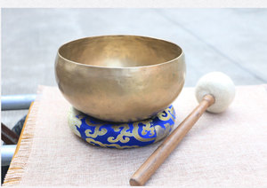 Juego de Cuencos Tibetanos Hechos a Mano en Nepal, Cuenco de Sonido con Palo para Meditación, Yoga, Chakra, Regalos para Mujeres - Product Image 6
