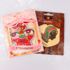 Autocollants en papier holographiques parfumés à forte adhérence, à gratter et à sentir, personnalisés en gros pour l'emballage de bougies - Product Image 3