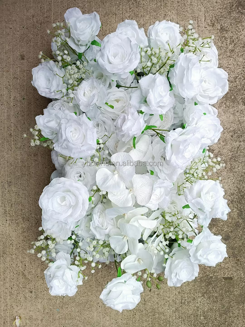 02 panel de pared de flores