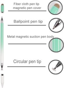 Stylet universel 3-en-1 en plastique à attraction magnétique <span class=keywords><strong>pour</strong></span> iPhone, <span class=keywords><strong>iPad</strong></span> et Android – Vente en gros 2025 - Product Image 4