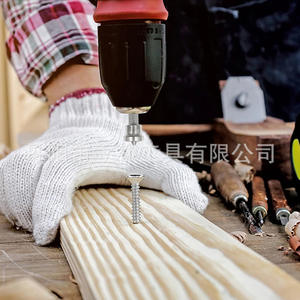 Embout de tournevis Dryboard à tige ronde de 6,35 mm en acier 40CR-V, finition brillante, pour le travail du bois - Product Image 3