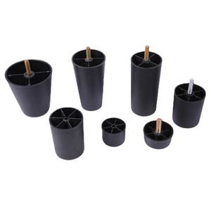 Furniture <b>Leg</b> Plastic Round M8M10 <b>Sofa</b> Furniture Easy Installation Modern Simple Style - Product Image 2