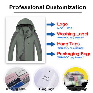Veste de randonnée imperméable et coupe-vent pour homme, veste de montagne professionnelle pour l'extérieur - Product Image 6