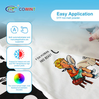 Poudre thermofusible DTF en polyuréthane Cowint, haute élasticité, lavable, pour impression par transfert thermique