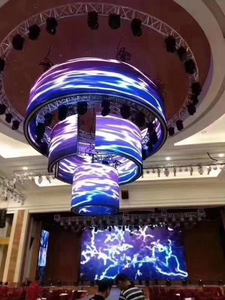 แผงไฟ LED แบบยืดหยุ่นสีสันสดใสสำหรับใช้งานภายในอาคาร, โมดูล SMD แบบอ่อนสำหรับจอแสดงผลดิจิทัลสร้างสรรค์ - Product Image 3