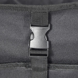 휴대용 접이식 피크닉 카트 100KG 적재 중량 슈퍼 빅 사이즈 1M2 사이드 포켓과 큰 휠 브레이크 비치 왜건 - Product Image 4