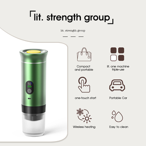 Nouvelle Version Portable de Machines à Expresso d'Extérieur, 20 Bars, Écran LED Électrique, 80ml, Compatible Capsules et Café Moulu, Cafetières Automatiques - Product Image 3