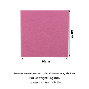 Panneau en feutre PET acoustique <span class=keywords><strong>bleu</strong></span> 9 mm 2024, textile de maison non tissé, feutre pour animaux de compagnie, vente chaude - Product Image 6