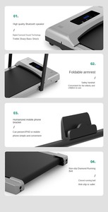 Tốt Nhất Bán Nhà Sử Dụng Có Thể Gập Lại Máy Chạy Bộ Chịu Tải Cao Đi Bộ Pad LED Hiển Thị Điện Máy Chạy Bộ Không Dây - Product Image 6