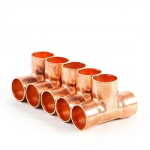 Raccord en T en cuivre de haute qualité, nouveau design, pour tuyaux de petit et moyen diamètre, vente en gros - Product Image 5