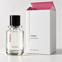 Eau de parfum unisexe personnalisée 50 ml pour hommes et femmes, marque privée, parfum longue durée avec boîte de couleur individuelle, OEM ODM