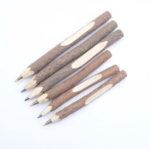 Lápiz Ecológico Personalizado, Lápiz de Madera Natural Hecho a Mano, Lápiz de Ramas, Bolígrafo de Madera - Product Image 4