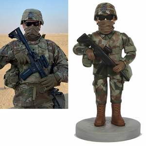 Estatuas Personalizadas de Soldados de la Guerra, Artesanías, Recuerdos, Regalos para Eventos, Regalos Promocionales - Product Image 3