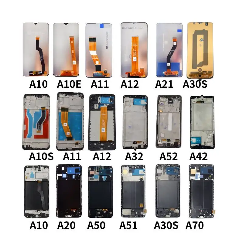Оптовая продажа, мобильный телефон lcd для Samsung Galaxy A10 A20 A30 A40 A50 A60 A70 A80 A11 A21 A31 A51 A12 A13 A14