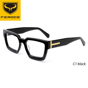 Feroce Trung Quốc thời trang hợp thời trang Acetate Kính mắt Khung kính quang học kính thiết kế mới kính - Product Image 2