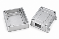 Plaque de base compacte en aluminium 6061 pour Lidar, motif de poche circulaire, composants industriels OEM ODM, usinage de précision CNC