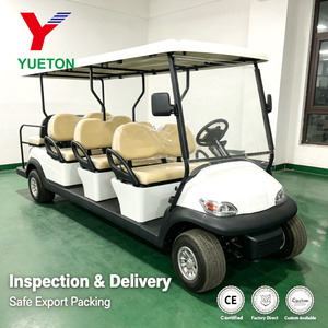 Carro de Golf de 8 Plazas con Certificación CE, Alimentado por Batería, Vehículo Turístico con Techo Personalizado para Resort, Villa, Parque Escénico YT-TLS3 - Product Image 6