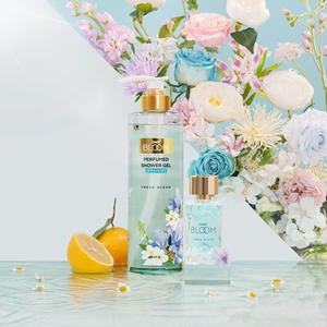 Gel douche parfumé nettoyant hydratant parfumé pour femmes CINDY BLOOM - Océan frais (640g) - Product Image 1