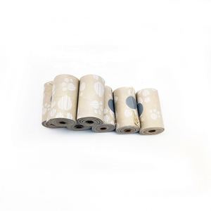 Sacs écologiques biodégradables et compostables pour déjections canines en amidon de maïs avec étiquette personnalisée - Product Image 5