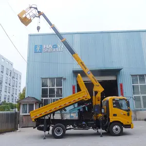 China HAOY With Remote Control Wireless Joy Stick 4 Tons Construction Electric For Light New Truck Crane