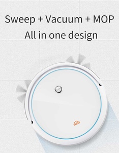 Smart Automatic Cleaning Robot With Wet <b>Dry</b> Filter Battery-Powered Vacuum and <b>MOP</b> Functions for Household Use Wet and <b>Dry</b> HEPA F - Product Image 2
