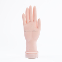 Professionnel Nail Art Trainer Mannequin Mains Flexible Mobile Nail Train Pratique Main Pour Ongles Acryliques