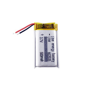 602035, 3,7 в, миниатюрная емкость, 500 мАч, литий-полимерная аккумуляторная батарея, Заводская перезаряжаемая литий-ионная батарея - Product Image 3