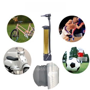 Pompe à <span class=keywords><strong>air</strong></span> pour vélo, tuyau d'<span class=keywords><strong>air</strong></span> en alliage durable pour gonflage des pneus de vélo de route et de moto - Product Image 2