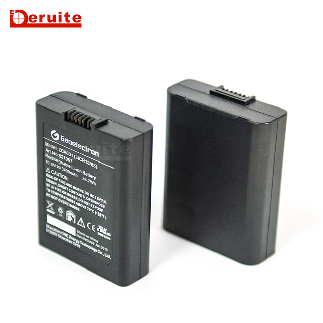 ZBA601 Li-Ion Battery 3.4Ah 10.8V for Geomax Zenith35 GNSS Receiver | Replacement Power Supply for Surveying Equipment