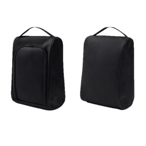 Bolsa de almacenamiento de zapatos, estuche de transporte portátil con cremallera de tela Oxford negra para zapatos deportivos, para viajes y uso al aire libre - Product Image 5