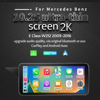 Écran autoradio sans fil CarPlay pour système Linux, compatible avec Mercedes-Benz Classe E W207 (2 portes) NTG 4.0 2009-2012
