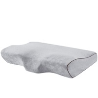 Oreiller anti-ronflement en mousse à mémoire de forme personnalisable en forme de papillon avec design ergonomique et technologie de rebond lent pour hôtels et usage domestique