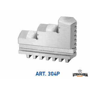 Mordazas rectas art.304P para guía simple autocentrante (3 uds) - Product Image 1