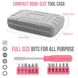 Kit de Herramientas para el Hogar Hi-Spec, Cinta Métrica de 2.0M con Martillo, Alicates y Juego de Destornilladores para Reparaciones Domésticas - Product Image 3