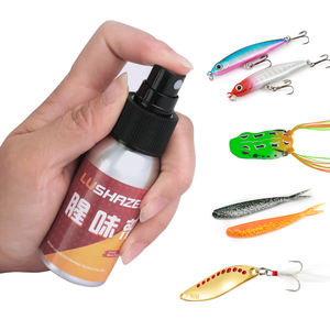 LUSHAZER Angelköder Lockstoff-<span class=keywords><strong>Spray</strong></span> Köderduft Flüssiger Fischlockstoff für Weichköder Hartköder Blinker Jig Angelzubehör - Product Image 1