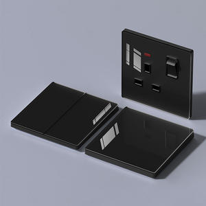 Interrupteur de sonnette TEP L8, bouton poussoir, sonnette, panneau acrylique, interrupteur mural IP20 pour système maison/hôtel, 20A 250V - Product Image 3