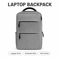 Sac à dos pour ordinateur portable durable avec logo personnalisé, sac à dos d'affaires pour hommes, voyage, école, université