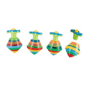 Jouet <span class=keywords><strong>toupie</strong></span> lumineux LED arc-en-ciel avec musique, rotation à pression manuelle, jouet classique simple, effet coloré, jouets gyroscopiques rotatifs pour enfants - Product Image 3