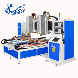 Hwashi CNC bảy 7 trục đôi đầu tấm kim loại máy hàn điểm tự động CNC thợ hàn cho Squat Giá điều kiện mới - Product Image 1